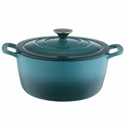 Food Network™ 7-qt. Ombre Enameled Cast-Iron Dutch Oven Red -Food Network Shop unnamed file 100