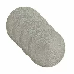 Food Network™ Round Placemat 4-pk. Coral -Food Network Shop unnamed file 1025