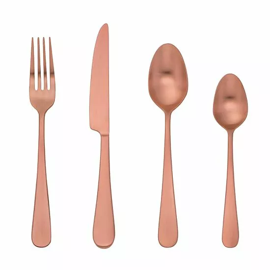 Food Network™ 16-piece Classic Copper Flatware Set 3 Food Network™ 16-piece Classic Copper Flatware Set