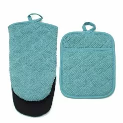 Food Network™ Terry Neoprene Oven Mitt & Pot Holder Set Khaki -Food Network Shop unnamed file 1124