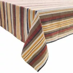 Food Network™ Easy-Care Striped Linen Tablecloth