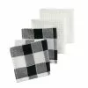 Food Network™ Black & White Buffalo Check Dishcloth 4-pk. -Food Network Shop unnamed file 1167