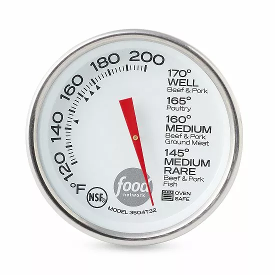 Food Network™ Analog Leave-In Meat Thermometer 4 Food Network™ Analog Leave-In Meat Thermometer - Image 2