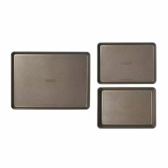 Food Network™ Performance Series Textured Nonstick 3-pc. Bakeware Set 3 Food Network™ Performance Series Textured Nonstick 3-pc. Bakeware Set