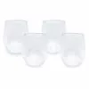 Food Network™ 4-pc. Clear Textured Acrylic Stemless Wine Glass Set -Food Network Shop unnamed file 1407