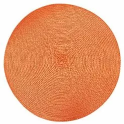Food Network™ Solid Round Placemat Orange -Food Network Shop unnamed file 157