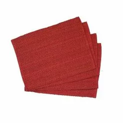 Food Network™ Wabash Bordeaux Placemat 4-pk.