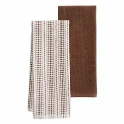 Food Network™ Awning Stripe Kitchen Towel 2-pk. Brown 19 Food Network™ Awning Stripe Kitchen Towel 2-pk. Brown -Food Network Shop unnamed file 225