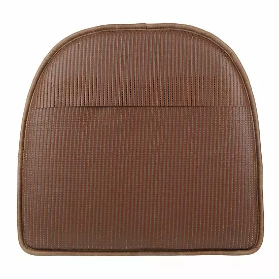 Food Network™ The Gripper Faux-Leather Chair Pad 4 Food Network™ The Gripper Faux-Leather Chair Pad - Image 2