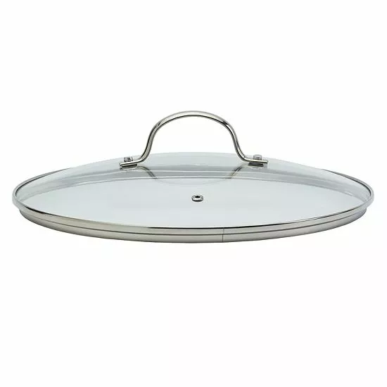 Food Network™ Farmstead 12-in. Covered Deep Skillet Gray 5 Food Network™ Farmstead 12-in. Covered Deep Skillet Gray - Image 3