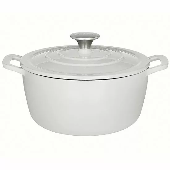Food Network™ 5-qt. Enameled Cast-Iron Dutch Oven Gray Ombre 14 Food Network™ 5-qt. Enameled Cast-Iron Dutch Oven Gray Ombre - Image 12