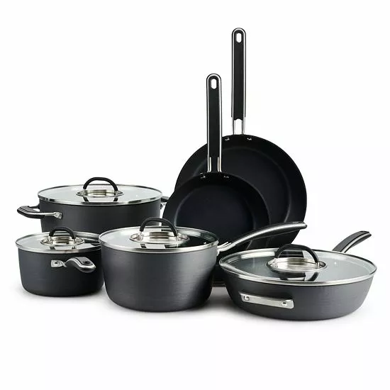 Food Network™ 10-pc. Hard-Anodized Nonstick Cookware Set 3 Food Network™ 10-pc. Hard-Anodized Nonstick Cookware Set
