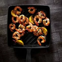 Food Network™ 9.8-in. Pre-Seasoned Cast-Iron Grill Pan -Food Network Shop unnamed file 539
