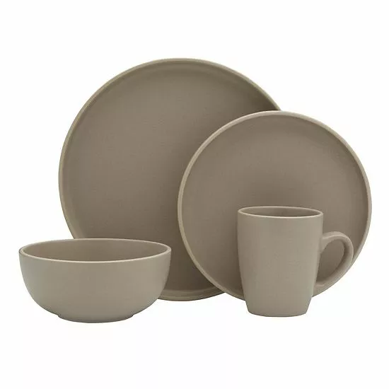 Food Network™ Remi 16-pc. Dinnerware Set Tan 4 Food Network™ Remi 16-pc. Dinnerware Set Tan - Image 2