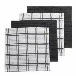Food Network™ Plaid Dishcloth 4-pk. Aqua 10 Food Network™ Plaid Dishcloth 4-pk. Aqua -Food Network Shop unnamed file 587