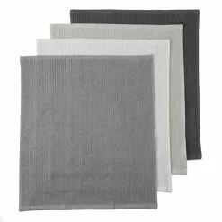Food Network™ Bar Mop Dish Towel 4-pk. Gray -Food Network Shop unnamed file 604