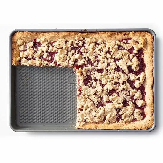 Food Network™ Textured Performance Series 9" X 13" Nonstick Baking Sheet Bronze 5 Food Network™ Textured Performance Series 9" X 13" Nonstick Baking Sheet Bronze - Image 3