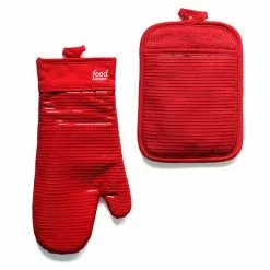 Food Network™ Silicone Oven Mitt & Pot Holder Set Royal Blue -Food Network Shop unnamed file 673