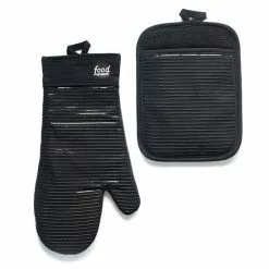 Food Network™ Silicone Oven Mitt & Pot Holder Set Royal Blue -Food Network Shop unnamed file 674