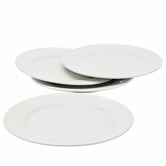 Food Network™ 4-pc. Beaded Dinner Plate Set 4 Food Network™ 4-pc. Beaded Dinner Plate Set - Image 2