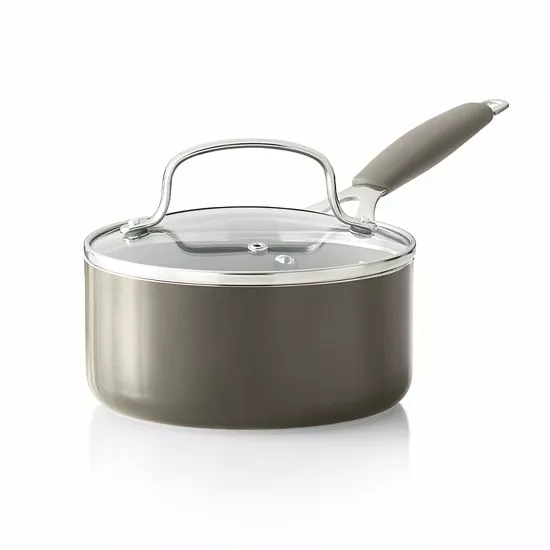 Food Network™ 2.5-qt. Ceramic Saucepan With Lid Graphite 7 Food Network™ 2.5-qt. Ceramic Saucepan With Lid Graphite - Image 5