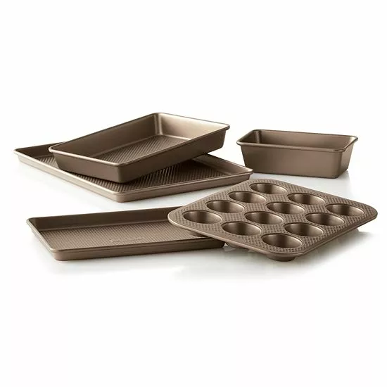 Food Network™ 5-pc. Textured Performance Series Nonstick Bakeware Set 3 Food Network™ 5-pc. Textured Performance Series Nonstick Bakeware Set